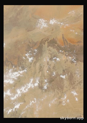 The Earth on 10 September 2014 · Sahara, Algeria