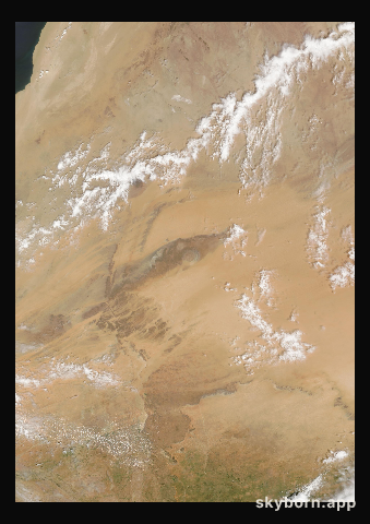 The Earth on 12 September 2014 · Eye of the Sahara, Mauritania