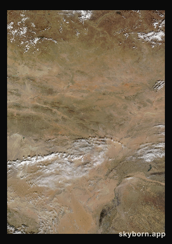 The Earth on 6 October 2014 · Gobi Desert