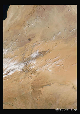 The Earth on 12 October 2014 · Eye of the Sahara, Mauritania