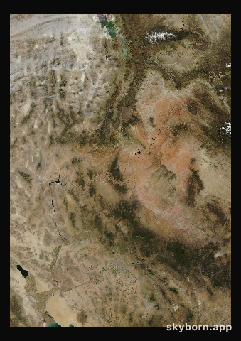 The Earth on 14 October 2014 · Colorado Plateau