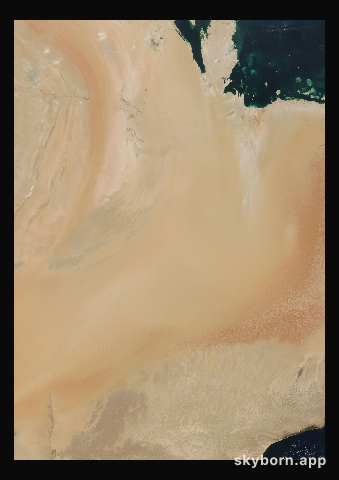 The Earth on 17 October 2014 · Empty Quarter, Arabia