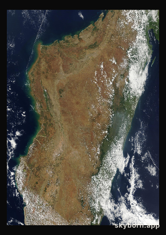 The Earth on 21 October 2014 · Madagascar