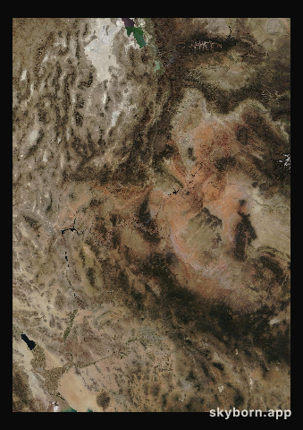 The Earth on 24 October 2014 · Colorado Plateau