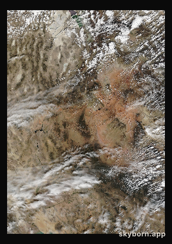 The Earth on 26 October 2014 · Colorado Plateau