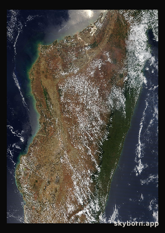The Earth on 9 November 2014 · Madagascar