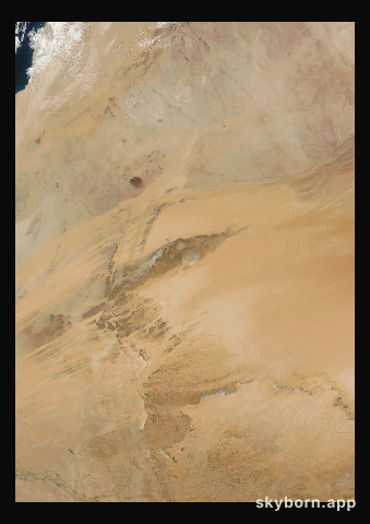 The Earth on 10 November 2014 · Eye of the Sahara, Mauritania