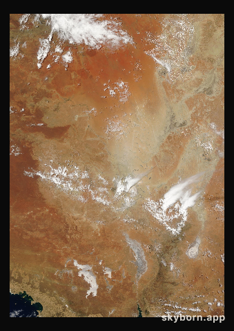 The Earth on 4 December 2014 · Lake Eyre, Australia