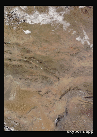 The Earth on 7 December 2014 · Gobi Desert