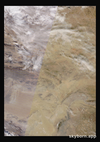The Earth on 8 December 2014 · Gobi Desert