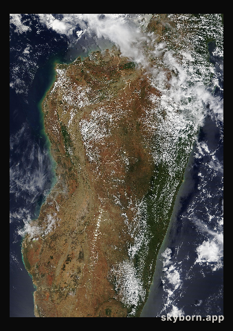 The Earth on 11 December 2014 · Madagascar