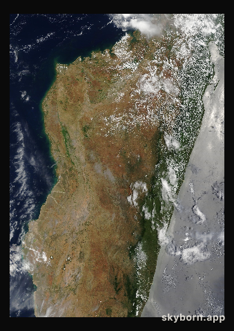 The Earth on 13 December 2014 · Madagascar