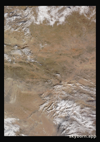 The Earth on 25 December 2014 · Gobi Desert