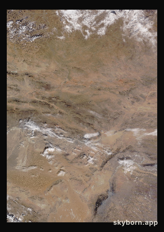 The Earth on 8 January 2015 · Gobi Desert