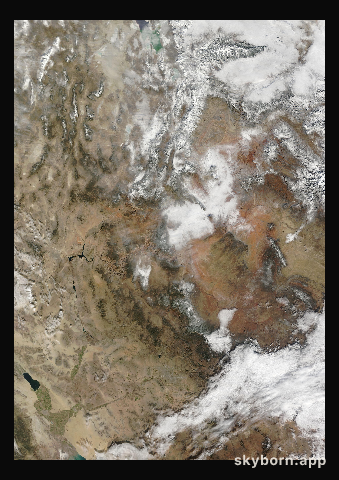 The Earth on 9 January 2015 · Colorado Plateau