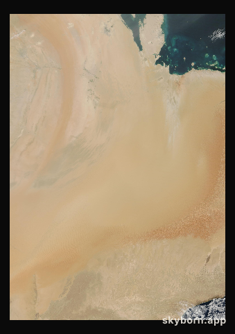 The Earth on 15 February 2015 · Empty Quarter, Arabia