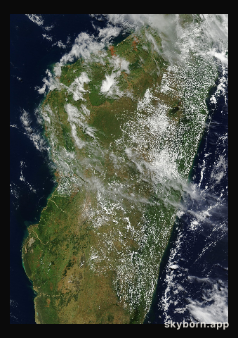The Earth on 21 March 2015 · Madagascar