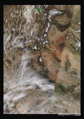 The Earth on 29 March 2015 · Colorado Plateau