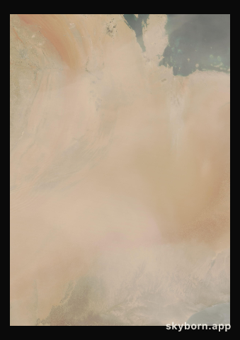 The Earth on 5 April 2015 · Empty Quarter, Arabia