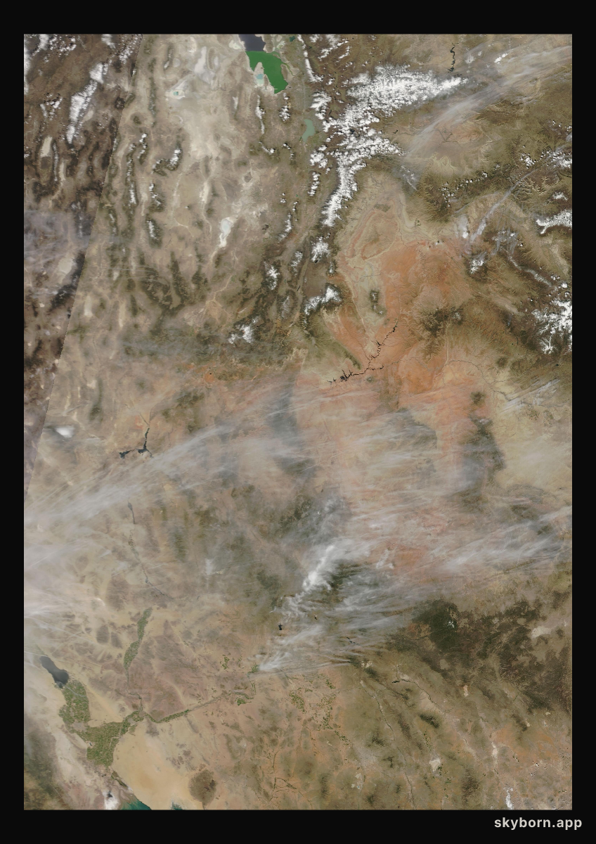 The Earth on 10 April 2015 · Colorado Plateau