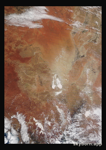 The Earth on 21 May 2015 · Lake Eyre, Australia