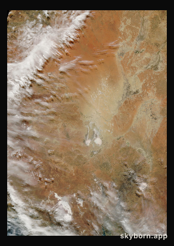 The Earth on 7 June 2015 · Lake Eyre, Australia