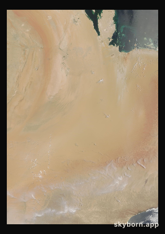 The Earth on 12 June 2015 · Empty Quarter, Arabia