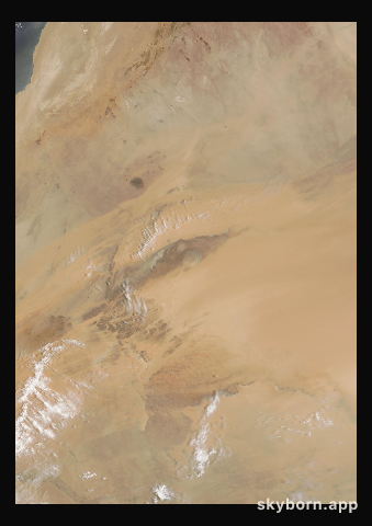 The Earth on 16 June 2015 · Eye of the Sahara, Mauritania