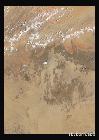 The Earth on 19 June 2015 · Sahara, Algeria