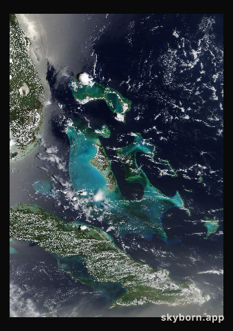 The Earth on 20 June 2015 · Bahamas