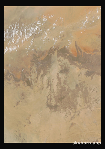 The Earth on 25 June 2015 · Sahara, Algeria