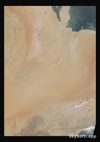 The Earth on 1 July 2015 · Empty Quarter, Arabia