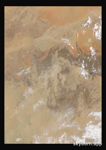 The Earth on 7 July 2015 · Sahara, Algeria