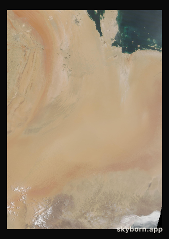 The Earth on 17 July 2015 · Empty Quarter, Arabia