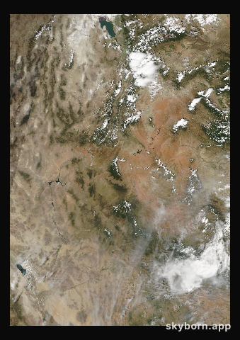 The Earth on 1 September 2015 · Colorado Plateau