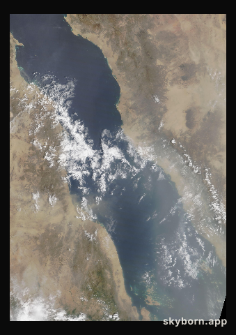 The Earth on 4 September 2015 · Red Sea