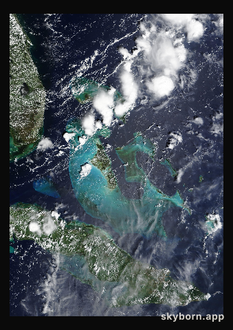 The Earth on 19 September 2015 · Bahamas