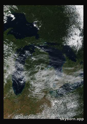 The Earth on 20 September 2015 · Great Lakes