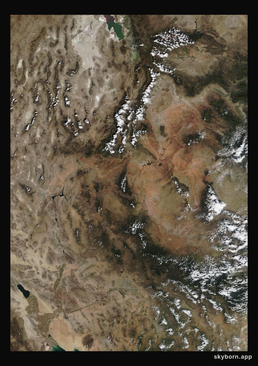 The Earth on 23 September 2015 · Colorado Plateau