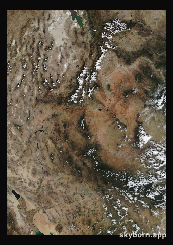 The Earth on 23 September 2015 · Colorado Plateau