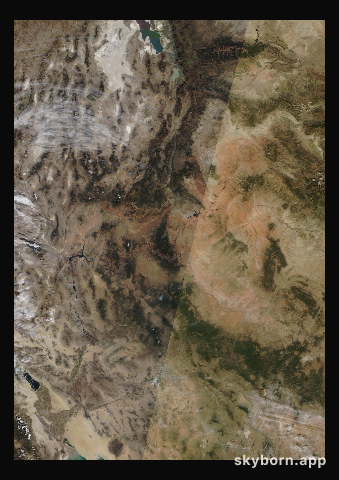 The Earth on 14 October 2015 · Colorado Plateau
