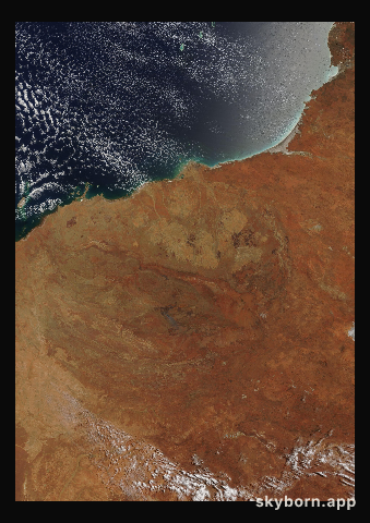 The Earth on 5 November 2015 · Pilbara, Western Australia