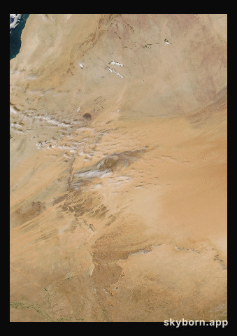 The Earth on 6 November 2015 · Eye of the Sahara, Mauritania