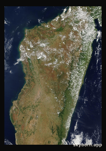The Earth on 11 December 2015 · Madagascar