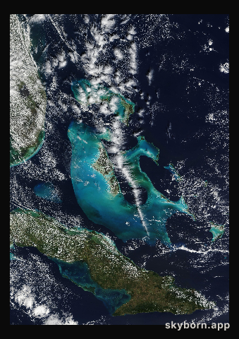 The Earth on 3 February 2016 · Bahamas