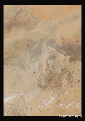 The Earth on 29 February 2016 · Sahara, Algeria