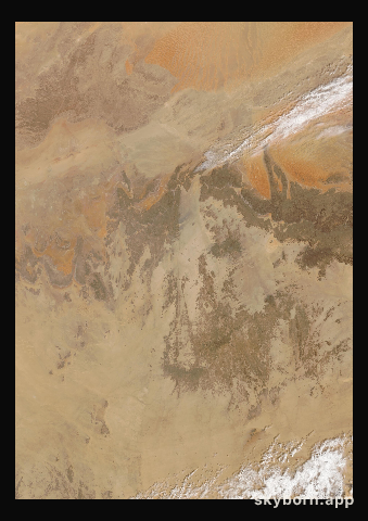 The Earth on 12 March 2016 · Sahara, Algeria