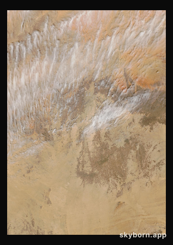 The Earth on 21 March 2016 · Sahara, Algeria