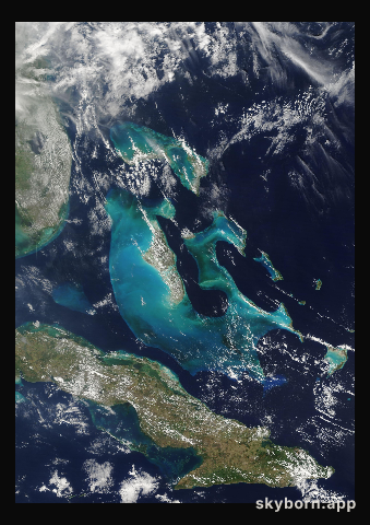 The Earth on 26 March 2016 · Bahamas