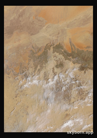 The Earth on 11 April 2016 · Sahara, Algeria